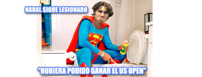 Nadal sigue lesionado