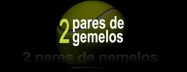 2 pares de gemelos