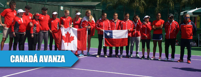 Canadá avanza en la Copa Federación