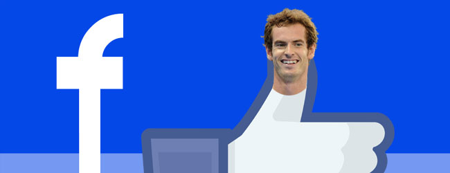 Murray, héroe de Facebook en Gran Bretaña