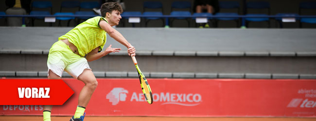 Kecmanovic, semifinalista de 17 años en San Luis Potosí