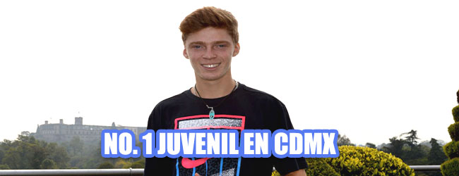 El ruso Andrey Rublev ya está en CDMX