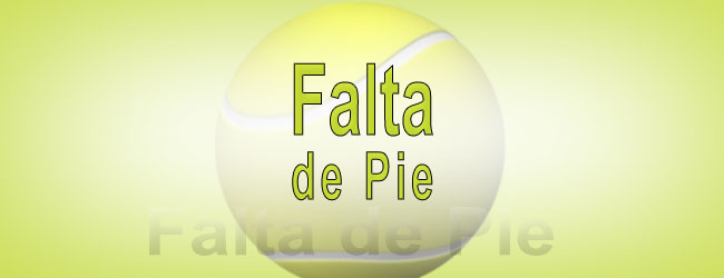 Falta de Pie