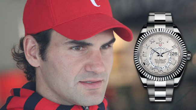 Rolex le paga $15 millones a Federer