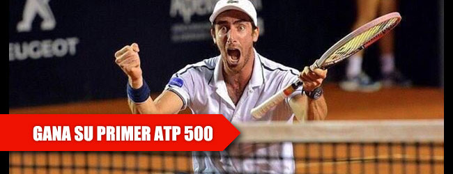 Cuevas gana ATP 500 en final 100% sudamericana de Río de Janeiro