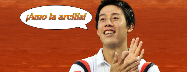 Nishikori es ya arcillista