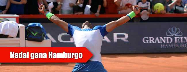 Nadal toma aire en Hamburgo