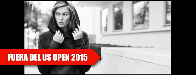 Sharapova se baja del US Open 2015
