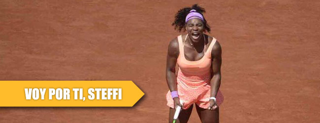 Serena ahora va por Steffi Graf