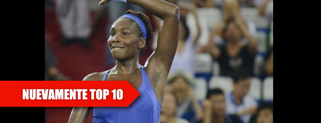 Venus regresa al TOP 10