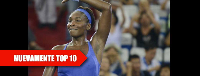 Venus regresa al TOP 10 