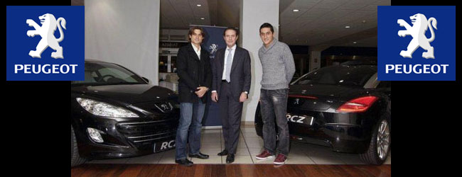 Peugot se promociona con tenistas españoles