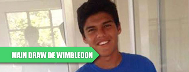 Tres mexicanos en el cuadro principal de Wimbledon junior