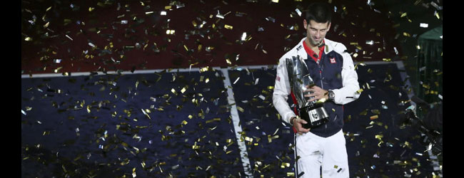 Novak domina en Asia