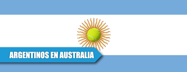 Argentinos en el Abierto Australiano