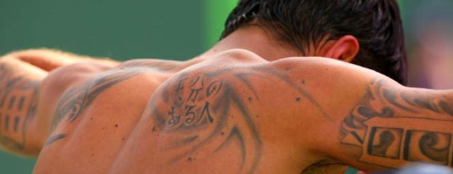 Los tatuajes más llamativos del tenis