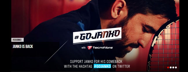 Campaña en Twitter del regreso de Tipsarevic