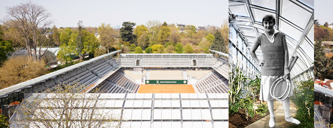 Simmone Mathieu la nueva pista en Roland Garros